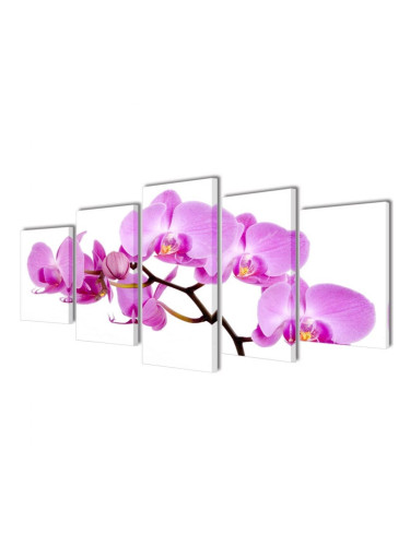 Декоративни панели за стена Орхидея, 200 x 100 см