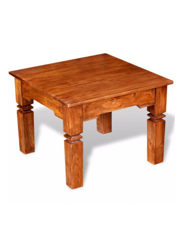 Sonata H Маса за кафе масивно дърво 60x60x45 см