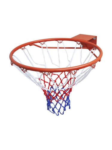 Баскетболен кош с мрежа, цвят оранжев