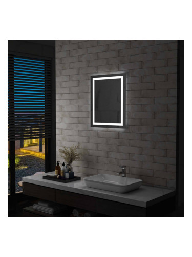 Sonata LED огледало за баня със сензор за допир, 50x60 см