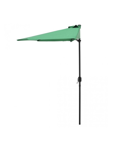 Чадър за слънце  , полукръг, за стена 300 x 150 x 30 cm, Зелен