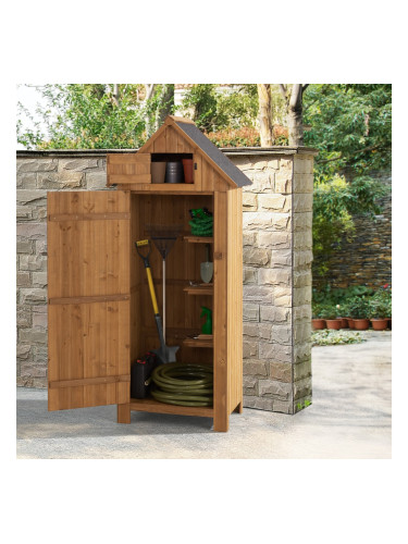 Tool shed Ottrott Garden Storage 179x77x54cm Fir Wood