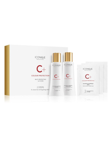 ICONIQUE Professional C+ Colour Protection 2 steps for vibrant hair and long lasting colour подаръчен комплект (за боядисана коса)