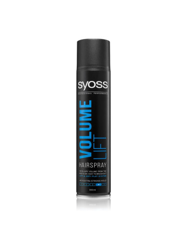 Syoss Volume Lift лак за коса със силна фиксация 48 часа 300 мл.