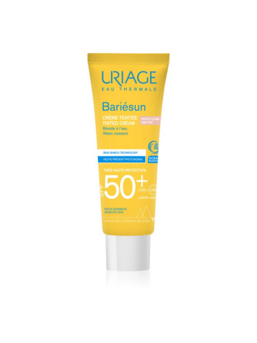 Uriage Bariésun Tinted Cream SPF 50+ защитен тониращ крем за лице SPF 50+ цвят Fair tint 50 мл.