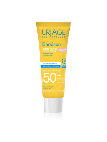 Uriage Bariésun Bariésun-Repair Balm защитен тониращ крем за лице SPF 50+ цвят Fair tint 50 мл.