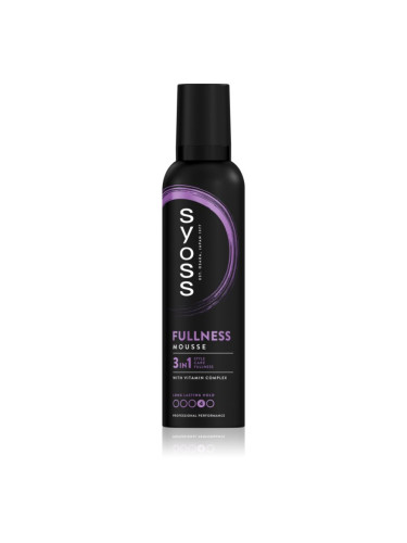 Syoss Fullness пяна втвърдител с екстра силна фиксация 250 мл.