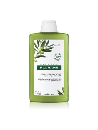 Klorane Organic Olive регенериращ шампоан  за зряла коса 400 мл.