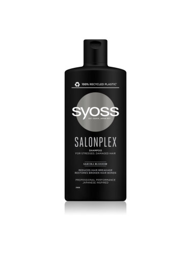 Syoss Salonplex шампоан за крехка и стресирана коса 440 мл.
