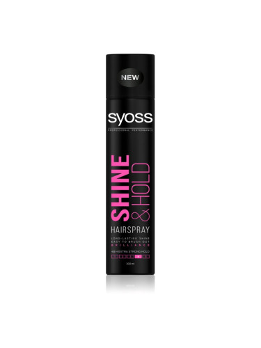Syoss Shine & Hold лак за коса за блясък 300 мл.