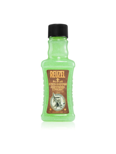 Reuzel Hair Scrub Shampoo почистващ шампоан За коса за мъже 100 мл.