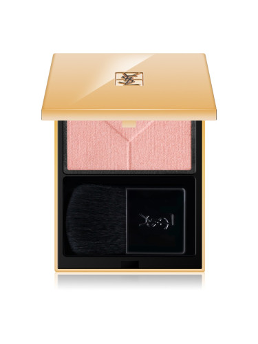 Yves Saint Laurent Couture Highlighter пудров озарител с метален блясък цвят 2 Or Rose 3 гр.