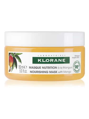 Klorane Mango интензивна подхранваща маска За коса 150 мл.