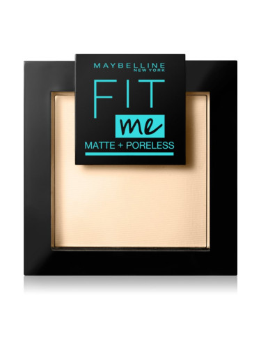 MAYBELLINE NEW YORK Fit Me! Matte+Poreless матираща пудра цвят 115 Ivory 9 гр.