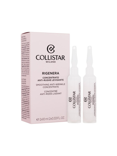 Collistar Rigenera Smoothing Anti-Wrinkle Concentrate Серум за лице за жени 2x10 ml