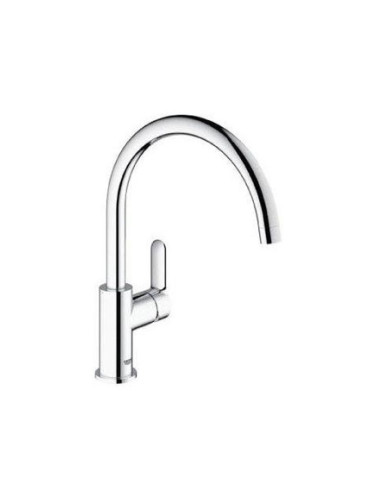 Смесител за умивалник с подвижен тръбен чучур Bau Edge OHM