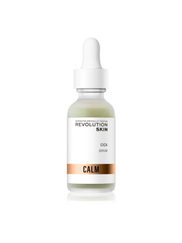 Revolution Skincare Calm Cica успокояващ серум срещу зачервяване на кожата 30 мл.