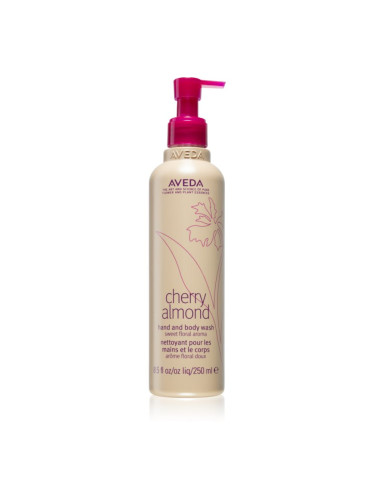 Aveda Cherry Almond Hand and Body Wash овлажняващ душ гел за ръце и тяло 250 мл.