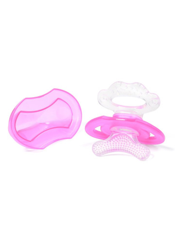 BabyOno Teether гризалка 3m+ Pink 1 бр.