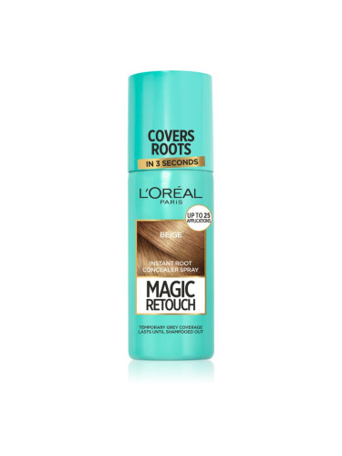 L’Oréal Paris Magic Retouch спрей за мигновено прикриване на израснала коса цвят Beige 75 мл.