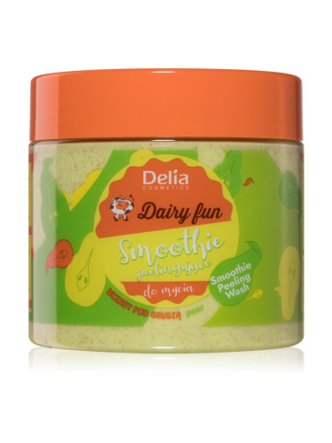 Delia Cosmetics Dairy Fun пилинг за тяло Pear 350 гр.