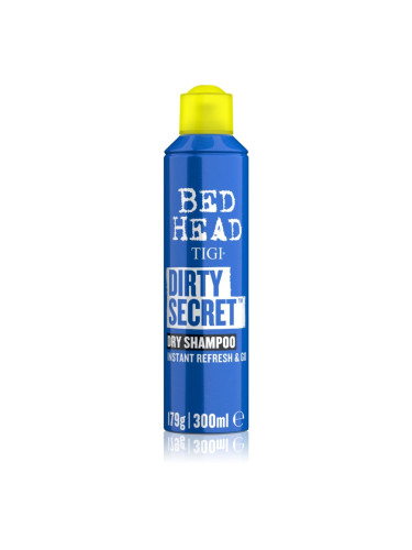 TIGI Bed Head Dirty Secret освежаващ сух шампоан 300 мл.