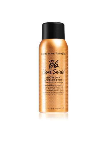 Bumble and bumble Bb. Heat Shield Blow Dry Accelerator защитен спрей за ускоряване на подсушаването със сешоар 125 мл.