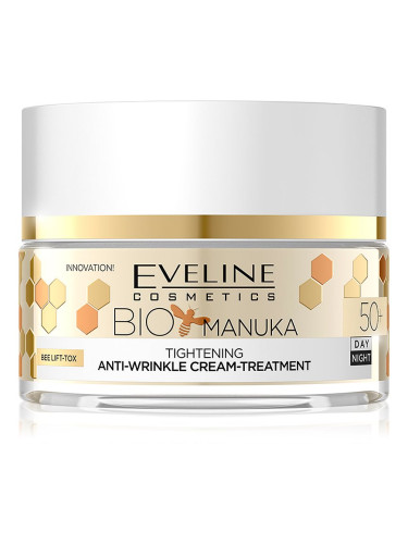 Eveline Cosmetics Bio Manuka стягащ и изглаждащ крем 50+ 50 мл.