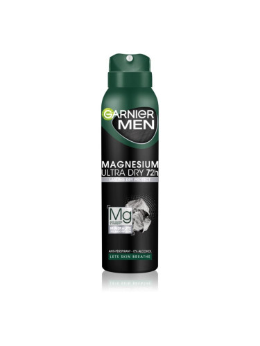 Garnier Men Mineral Magnesium Ultra Dry антиперспирант за мъже 150 мл.