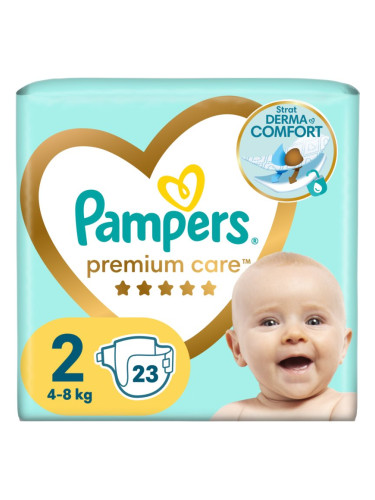 Pampers Premium Care Size 2 еднократни пелени 4-8 kg 23 бр.