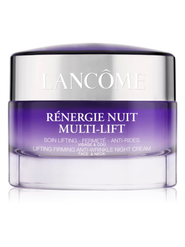 Lancôme Rénergie Nuit Multi-Lift нощен крем против бръчки на лицето и шията 50 мл.