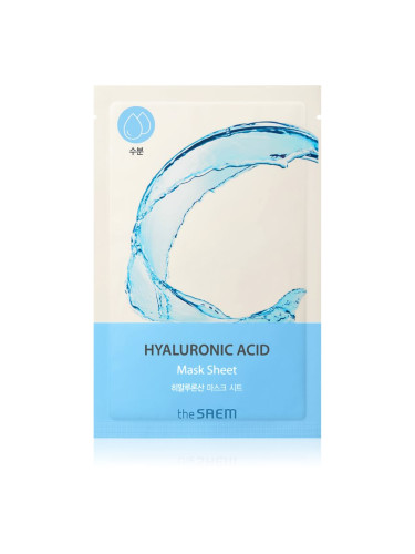The Saem Bio Solution Hyaluronic Acid хидратираща платнена маска 20 гр.