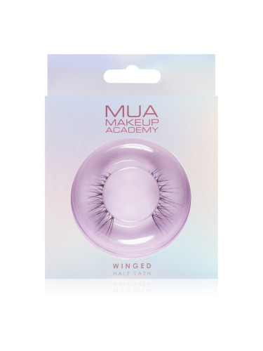 MUA Makeup Academy Half Lash Winged изкуствени мигли 2 бр.