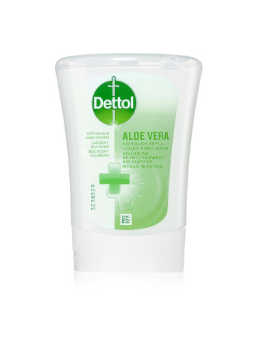 Dettol Antibacterial пълнител за безконтактен дозатор за сапун Aloe Vera 250 мл.
