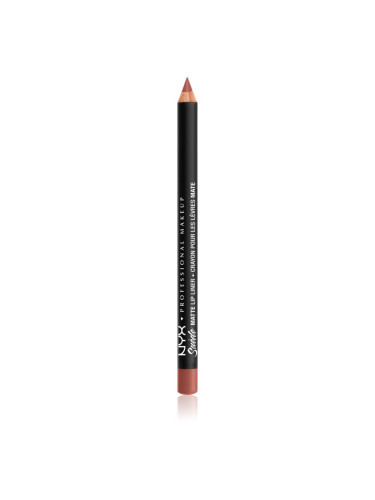 NYX Professional Makeup Suede Matte  Lip Liner матиран молив за устни цвят 52 Free Spirit 1 гр.