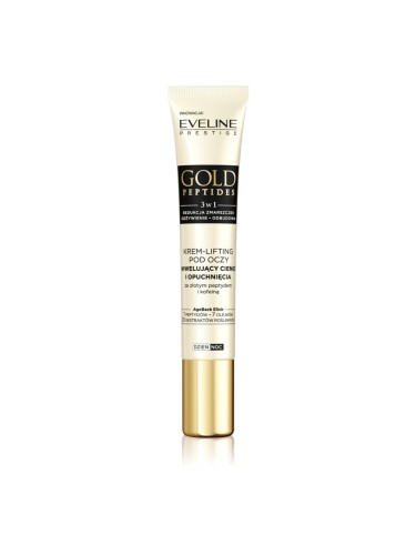 Eveline Cosmetics Gold Peptides лифтинг крем за околоочната област 20 мл.