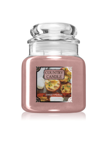 Country Candle Sweet Peach ароматна свещ 453 гр.