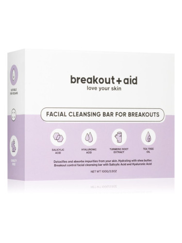 My White Secret Breakout+aid сапун за проблемна кожа със салицилова киселина