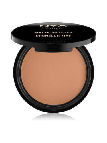 NYX Professional Makeup Matte Bronzer бронзант цвят 01 Light 9.5 гр.
