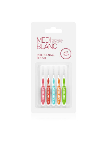 MEDIBLANC Interdental Pick-brush Mix междузъбна четка 5 бр.