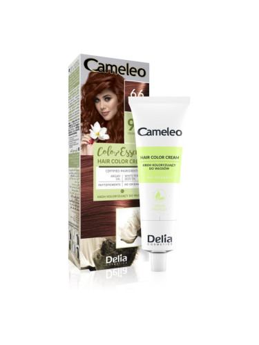 Delia Cosmetics Cameleo Color Essence боя за коса в туба цвят 6.6 Ruby 75 гр.