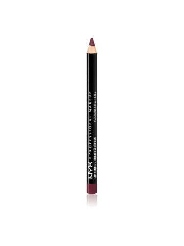 NYX Professional Makeup Slim Lip Pencil прецизен молив за устни цвят Plum 1 гр.