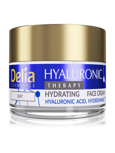 Delia Cosmetics Hyaluronic Acid хидратиращ крем 50 мл.