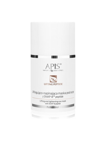 Apis Natural Cosmetics Lifting Peptide SNAP-8™ изглаждата маска за околоочната зона с пептиди 50 мл.