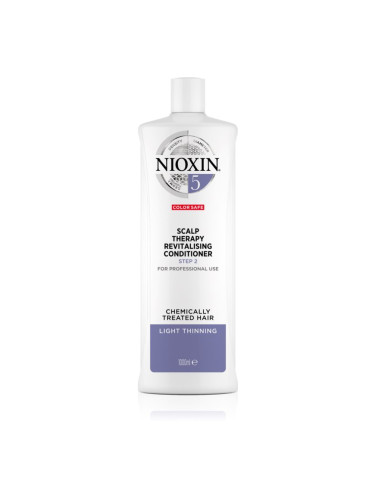 Nioxin System 5 Color Safe Scalp Therapy Revitalising Conditioner балсам за химически третирана коса 1000 мл.