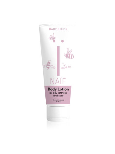 Naif Baby & Kids Body Lotion омекотяващ лосион за тяло за деца 75 мл.