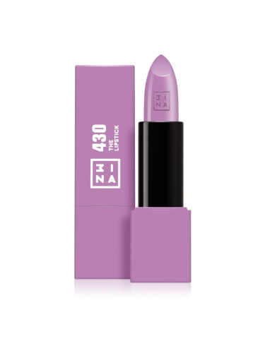3INA The Lipstick червило цвят 430 Cold Purple 4,5 гр.