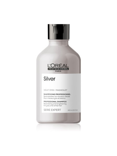 L’Oréal Professionnel Serie Expert Silver сребърен шампоан за сива коса 300 мл.