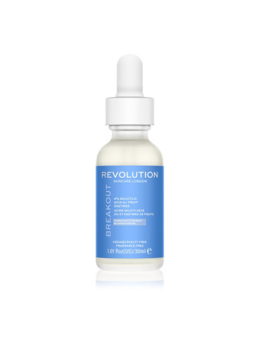 Revolution Skincare Super Salicylic 2% Salicylic Acid & Fruit Enzymes регенериращ серум за мазна и проблемна кожа 30 мл.