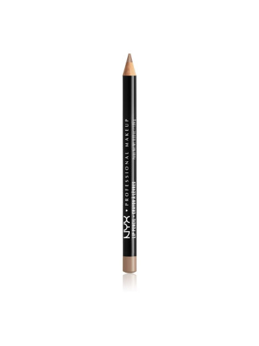 NYX Professional Makeup Slim Lip Pencil прецизен молив за устни цвят 02 Brown 1 гр.